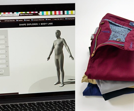 Custom Chinos Made with 3D Body Imaging - Woodies