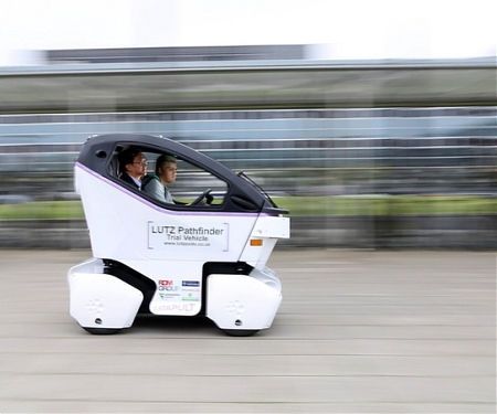 LUTZ Pathfinder Pod, Self-Driving Project’s First Vehicle Presented to Public
