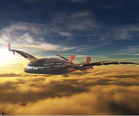 Solar-Powered Mega-Jet Would Accommodate 800