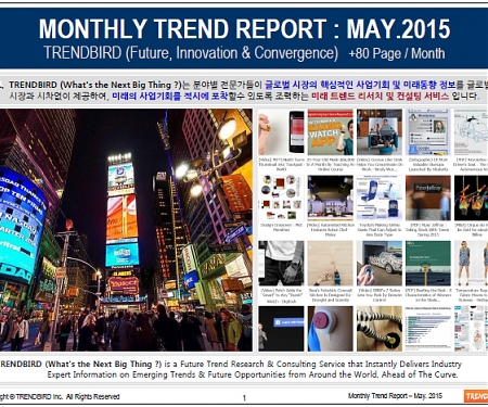 Monthly Trend Report - May. 2015 Edition