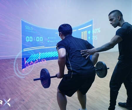 (Video) Augmented Reality Workouts Turn Exercising Into A Game - ARX