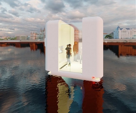 (Video) Crosswater is an Autonomous Taxi Designed to Make Travel Faster and Greener