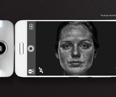 (Video) Smartphone Add-On Sees Into Your Skin - Nurugo SmartUV