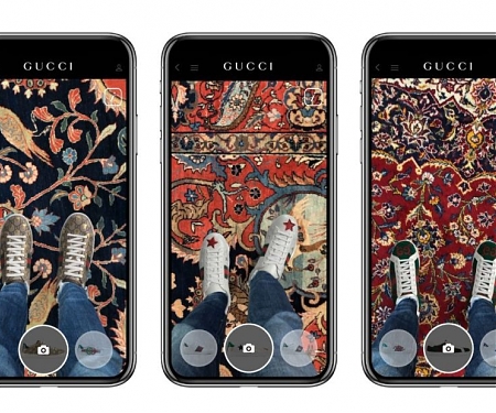 Gucci’s iOS App Lets You Try Shoes on Remotely in AR