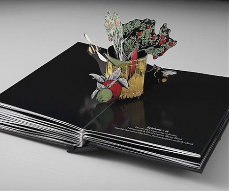 Fun Pop-Up Menu Shows The Types Of Cocktails Served In A Hotel’s Bar