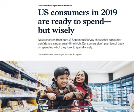 (PDF) Mckinsey - US Consumers in 2019 are Ready to Spend - But Wisely