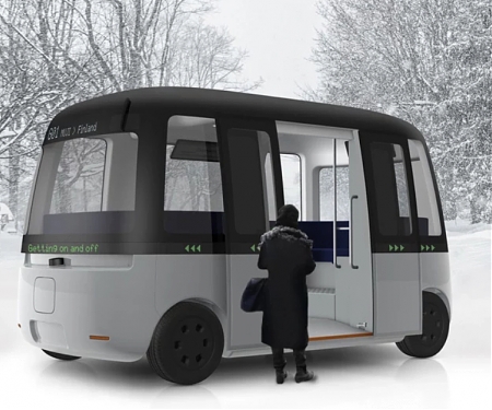 MUJI is Developing Self-Driving Buses That Can Function in Any Weather Condition