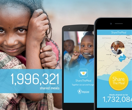 (Video) The UN Launches an "ShareTheMeal" App to Let You Donate a Meal to Refugee Children