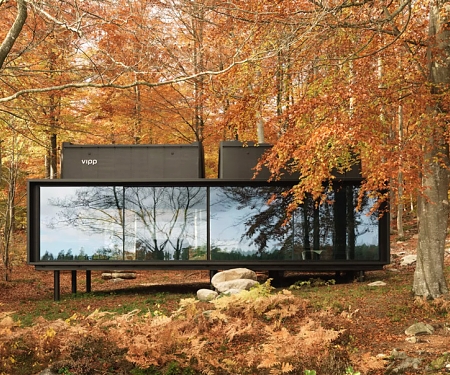 The Vipp Shelter Hotel in the Swedish Forests