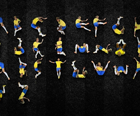 Neymar’s Epic World Cup Fall Hilariously Rolls Into A Typeface - Ney Type