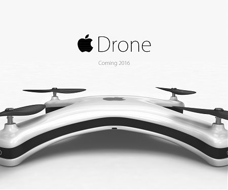Apple Drone Concept Takes Flight in Designer's Imagination