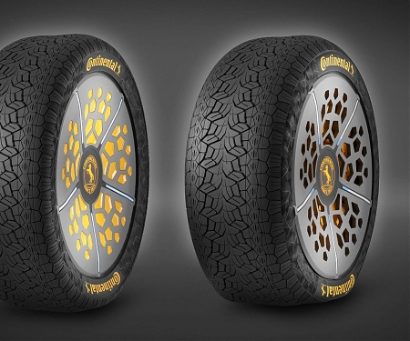 Continental's Latest Concept Tire Adjusts Tread to Meet the Conditions - ContiAdapt