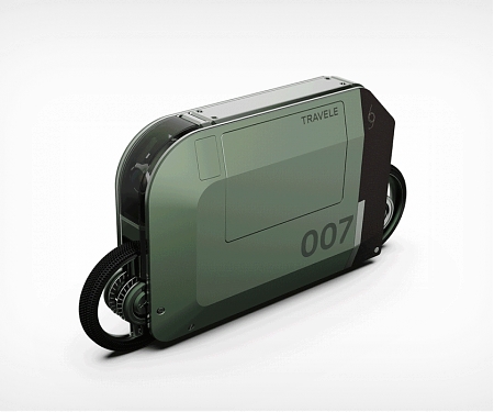 The Weirdly Beautiful Sensibility of a Rectangle-Shaped Motorbike - Travele