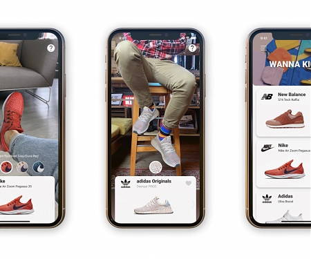 Wannaby's Wanna Kicks AR App Lets You Digitally Try on Sneakers