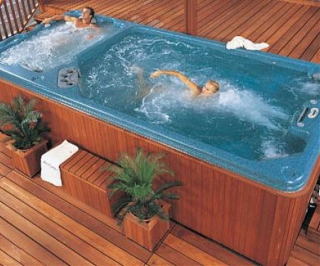 Cal Spas Go Green with New Swim Spas