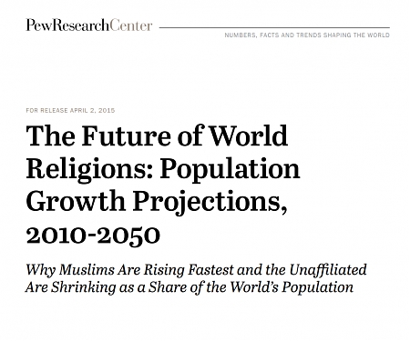 (PDF) The Future of World Religions: Population Growth Projections, 2010-2050