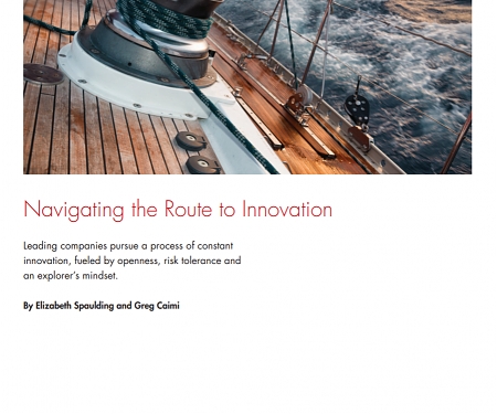 (PDF) Bain - Navigating the Route to Innovation