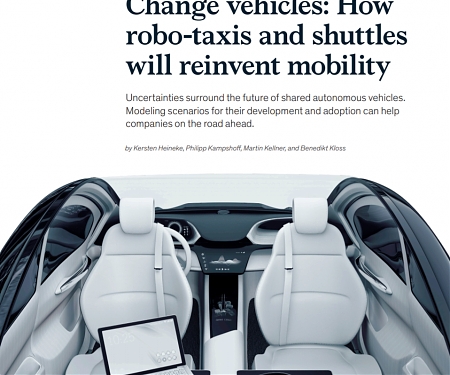 How Robo-Taxis and Shuttles will Reinvent Mobility