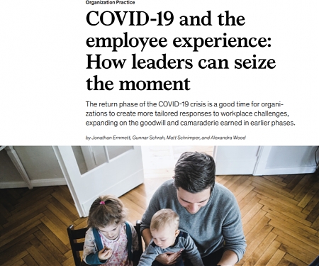 (PDF) Mckinsey : COVID-19 and The Employee Experience