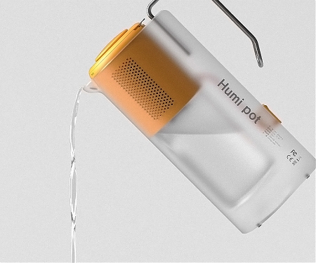 This Kettle-Inspired Dehumidifier Solves the Tedious Process of Emptying Water