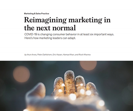 (PDF) Mckinsey - Reimagining Marketing in The Next Normal