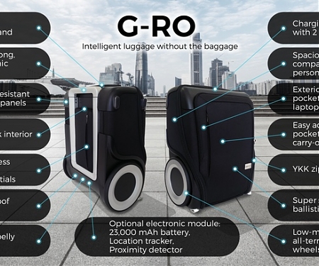 (Video) G-RO: Revolutionary Carry-on Luggage