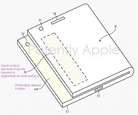 (Patent) Apple Wins a Unique Foldable iPhone Patent that Provides a Backside Display for Alerts