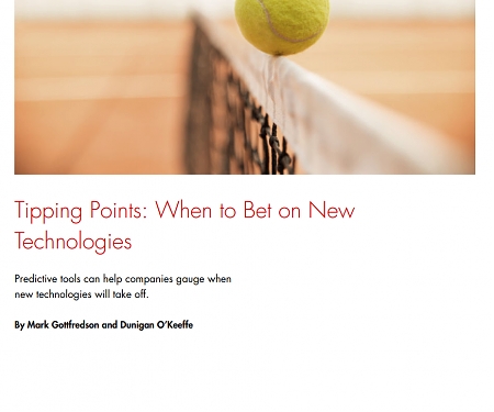 (PDF) Bain - Tipping Points : When to Bet on New Technologies