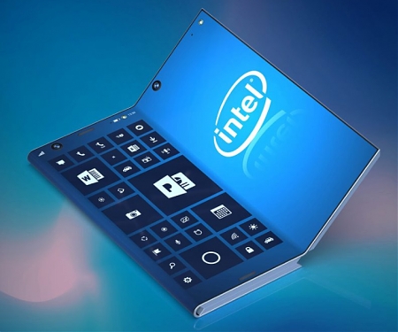 (Patent) Intel Foldable Smartphone Folds Open Into a Large Tablet