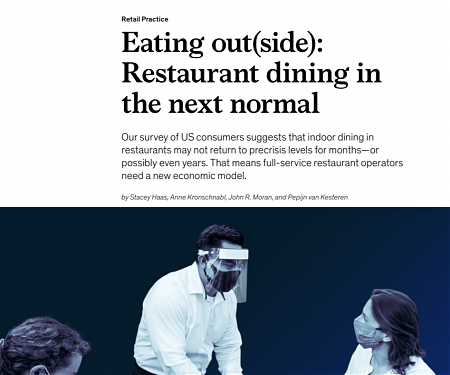 (PDF) Mckinsey - Eating Out(side) : Restaurant Dining in The Next Normal