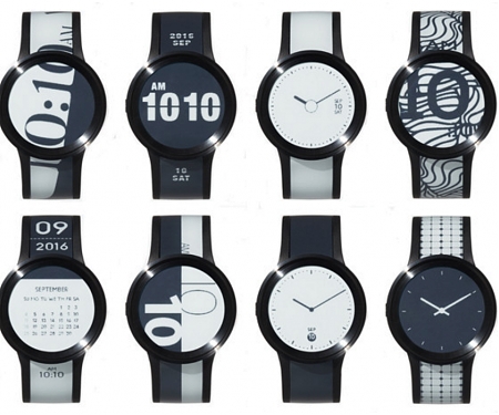 (Video) Sony FES Watch U Makes The Most of Its E-Ink Canvas