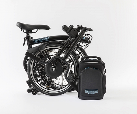 Brompton Electric Bicycle Fuses Folding-Ability with Portable Battery
