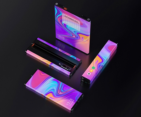 Xiaomi Mi Mix Alpha's Successor Folds to Quarter of Its Size - Mi Mix Alpha P