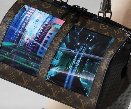 Louis Vuitton's Flexible OLED Screen Bags are the Future of Fashion