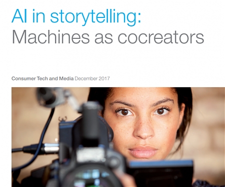 (PDF) Mckinsey - AI in Storytelling : Machines as Cocreators