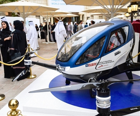 Passenger Drones Will Begin Flying Over Dubai This Summer