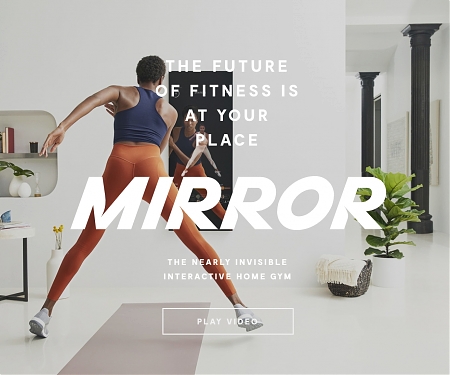 A $1,500 Smart Mirror Brings Live Fitness Classes to Your Home
