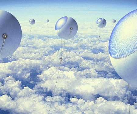 Solar Power from Hydrogen Filled Balloons Could Gather Cloudless Solar Power
