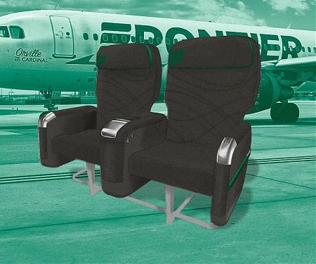 Frontier is Redesigning Its Flight Experience, Starting with New Wider Seats