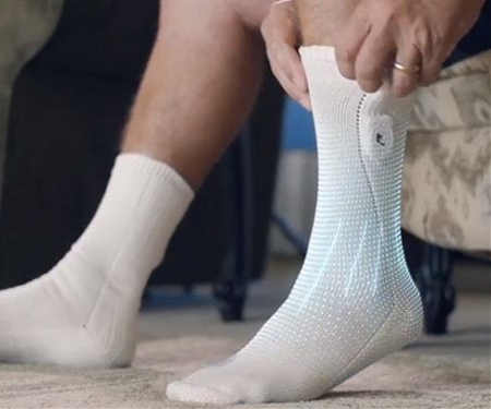 Electronic Socks Check Diabetics' Feet for Heat - Siren Diabetic Socks
