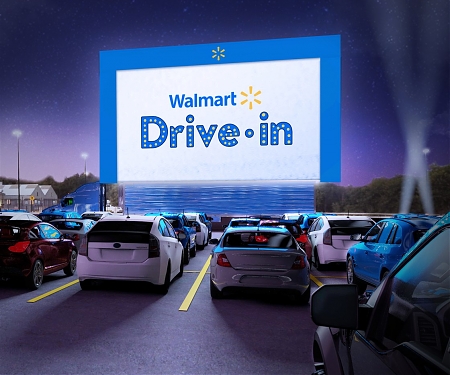 Walmart to Transform 160 Store Parking Lots Into Drive-in Movie Theaters This Summer