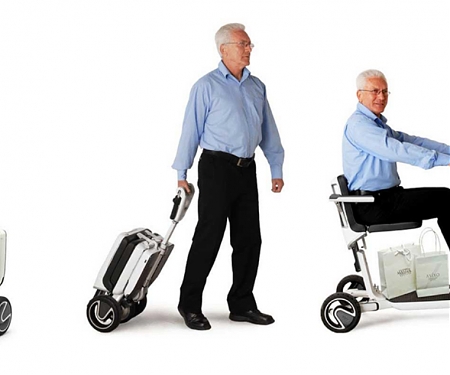 ATTO Scooter Folding Travel Full-Size Mobility Lithium Powered Movinglife