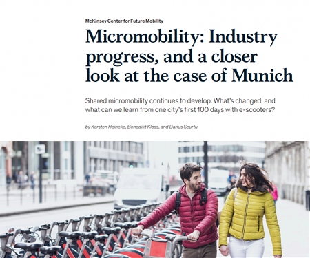 (PDF) Mckinsey - Micromobility : Industry Progress, and a Closer Look at the Case of Munich