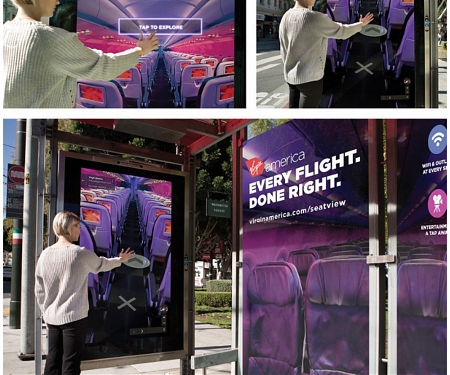 Virgin America Lets Prospects “Test Drive” Their Airplane Seat Via Google Street View