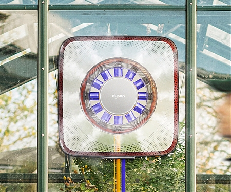 This Conceptual Dyson Air Purifier Reduces 95% Fine Dust in Urban Farms - Ventila