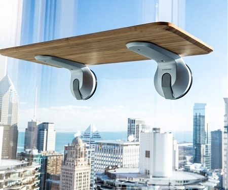 The World's First Window-Mounted Standing Desk - Deskview