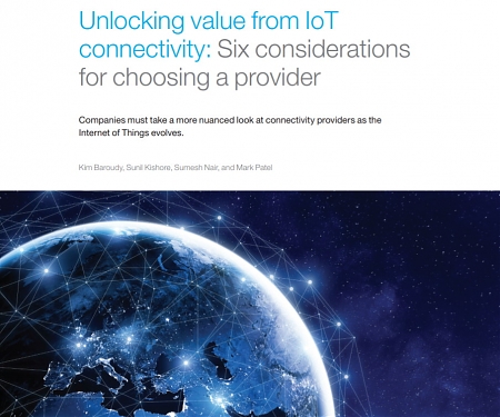 (PDF) Mckinsey - Unlocking Value from IoT Connectivity