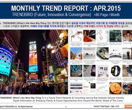 Monthly Trend Report - April. 2015 Edition