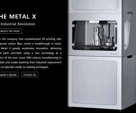 (Video) A Breakthrough In Metal 3D Printing - The Markforged Metal X
