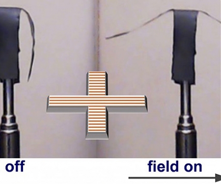 (Video) Polymer Embedded With Metallic Nanoparticles Enables Soft Robotics